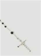 Dolce & Gabbana - Kim Long Rosary Necklace in Silver