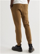 UNDERCOVER MADSTORE - Tapered Pintucked Cotton-Jersey Sweatpants - Brown