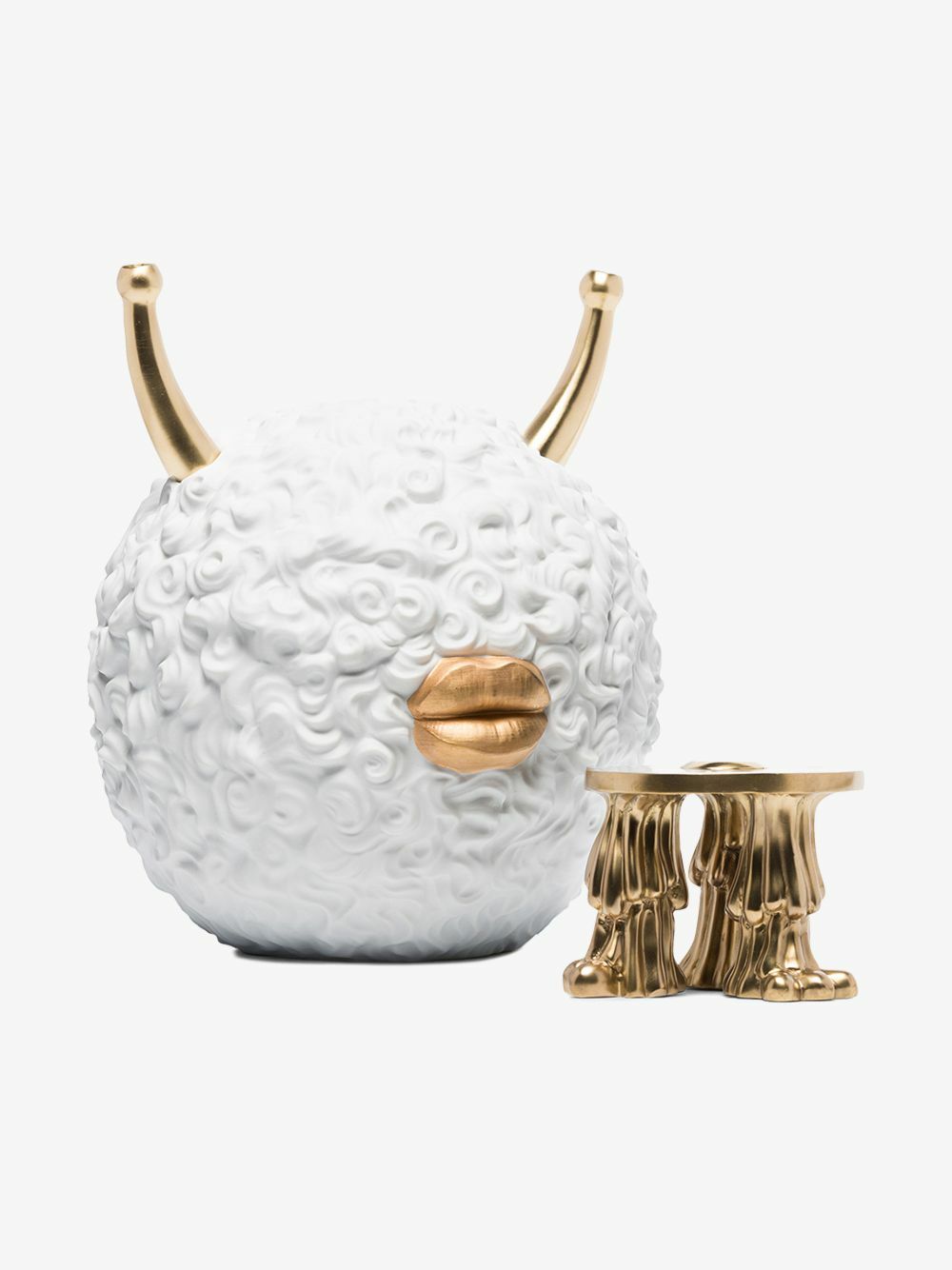 L'Objet X Haas Brothers White Monster Incense Burner