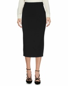 Jucca Womens Midi skirt in Black