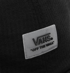 Vans - Rocca Jockey Logo-Appliquéd Seersucker Baseball Cap - Black