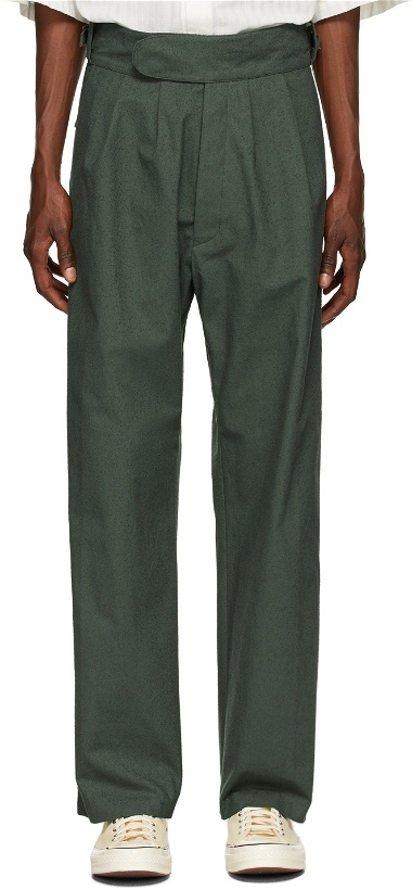 Photo: Labrum Green 'The Cotton Tree' Trousers