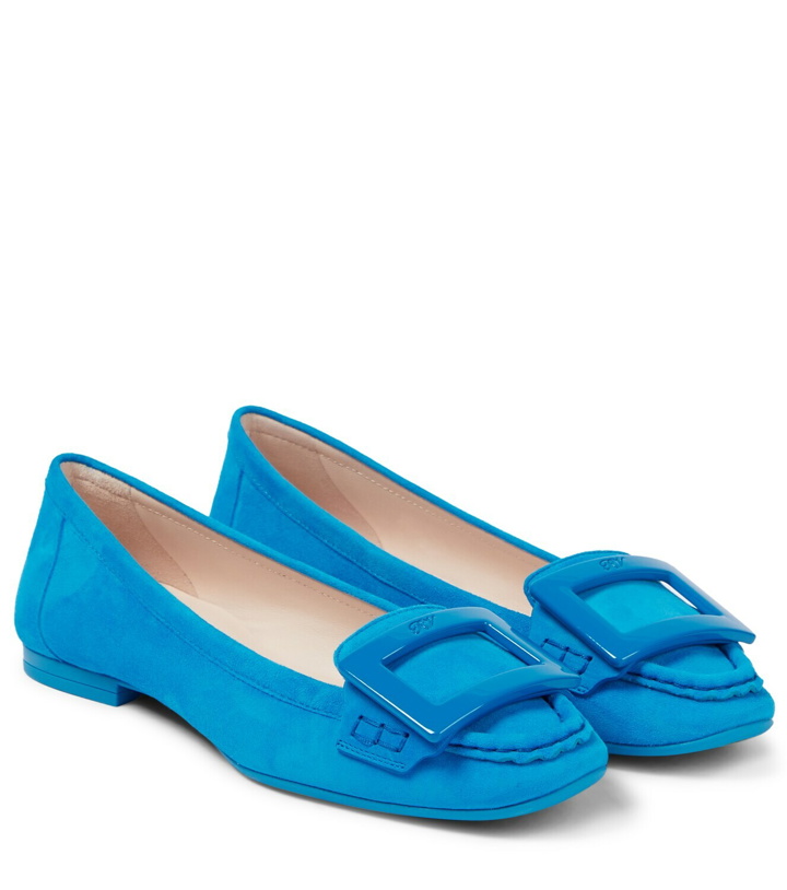 Photo: Roger Vivier Suede loafers
