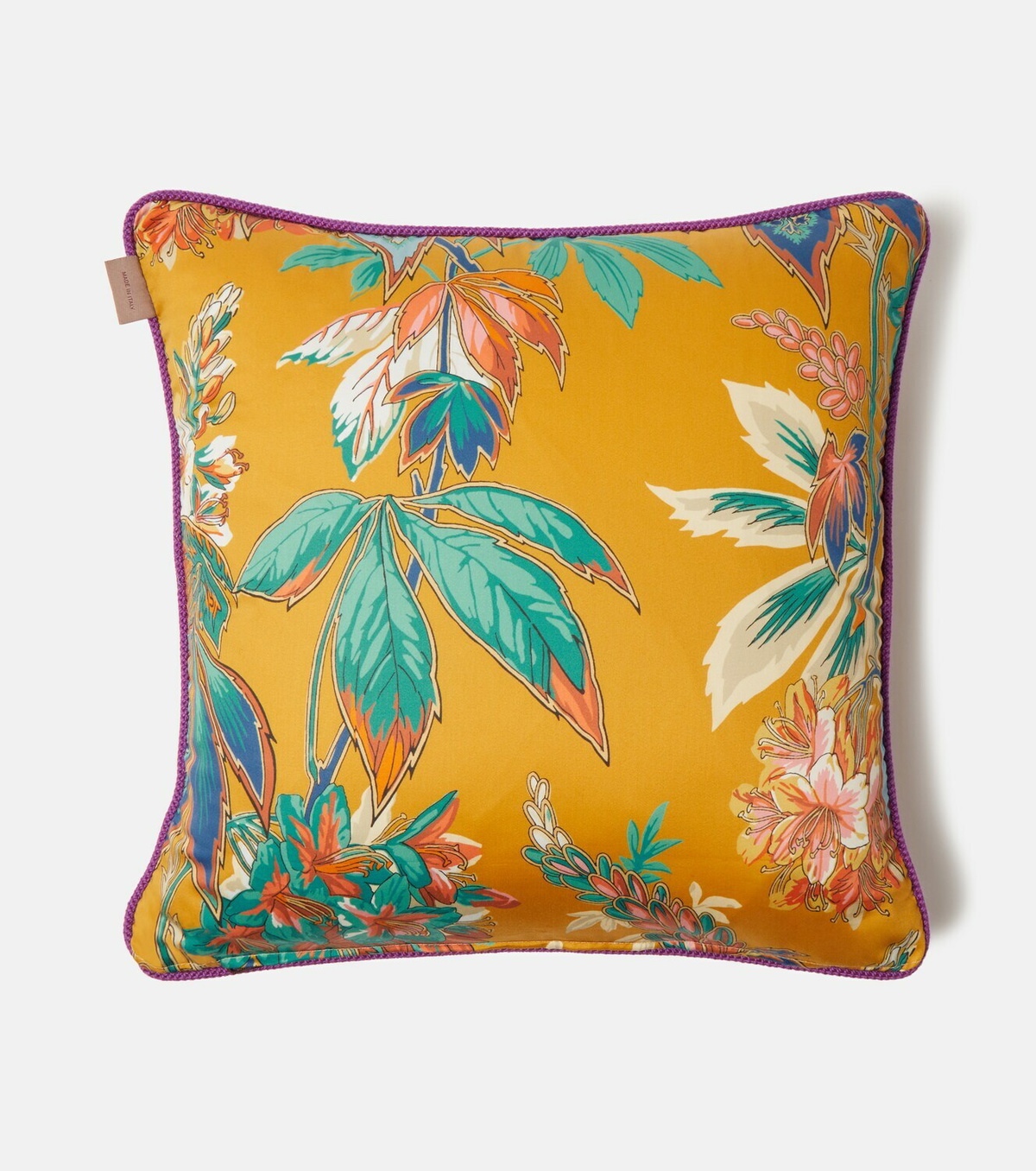 Etro Paisley floral cotton cushion