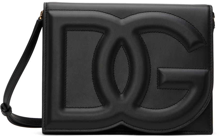 Dolce & Gabbana Black 'DG' Logo Crossbody Bag Dolce & Gabbana