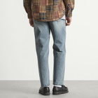 FrizmWORKS Men's OG Wide Fit Denim Jeans in Light Blue