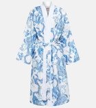 Etro Paisley cotton bathrobe