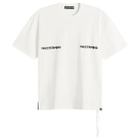 MASTERMIND WORLD Men's Stamped Short Sleeve T-Shirt in White