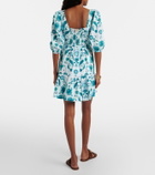 Heidi Klein Kos paisley linen minidress