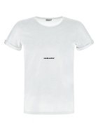 Saint Laurent Logo Cotton T Shirt