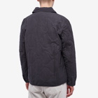 A Kind of Guise Men's Sterling Quilted Shirt Jacket in Frosted Charcoal