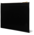 Thom Browne - Patent-Leather Pouch - Black