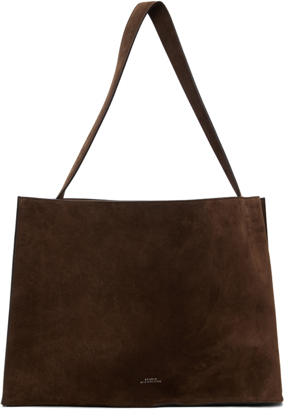 Photo: Studio Nicholson Brown Doublet Suede Tote