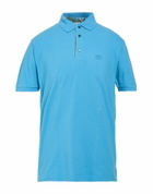 Etro Mens Polo shirt Light in Blue