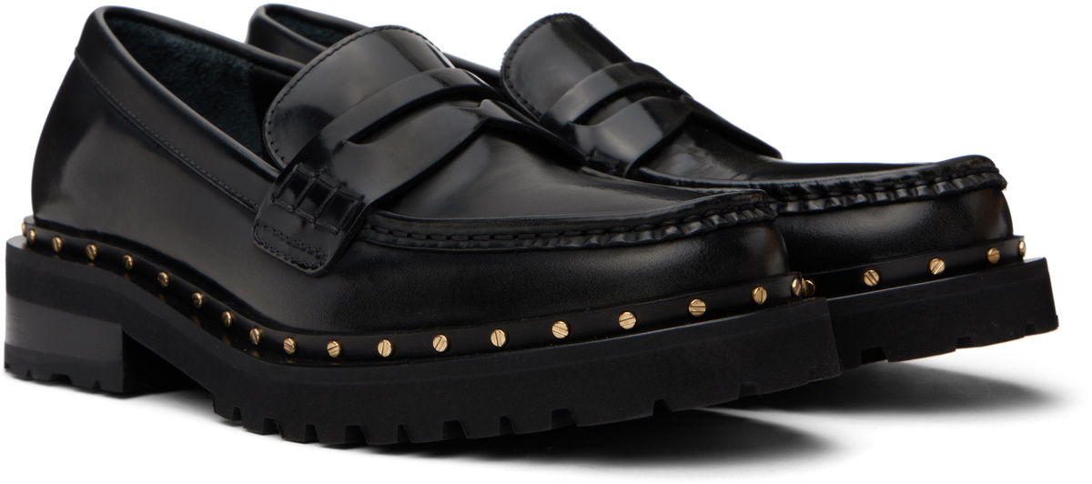 Golden Goose Black Chunky Loafers