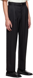 King & Tuckfield SSENSE Exclusive Black Grant Trousers