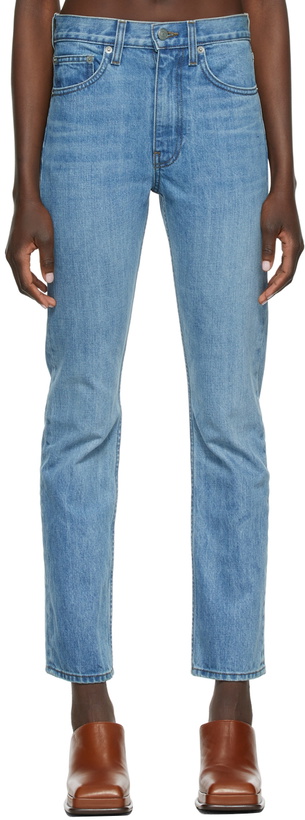 Photo: Brock Collection Blue Wright Jeans