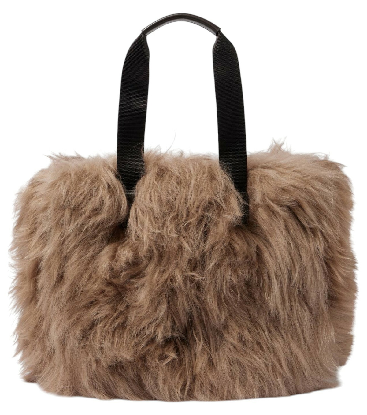 Moncler Grenoble Caradoc shearling tote bag Moncler Grenoble