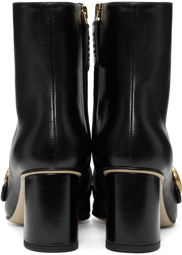 Gucci Black Double G Ankle Boots Gucci display picture 2