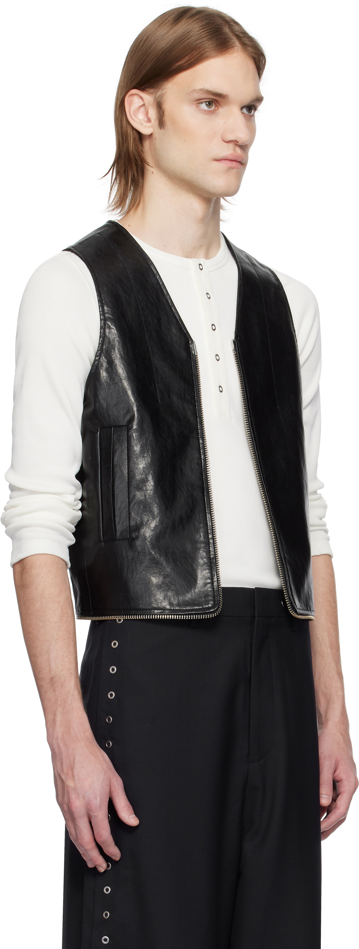 Karmuel Young Black Transform Bag Vest