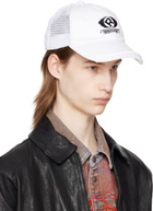 Raga Malak White 'Innocent' Trucker Cap