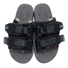 Suicoke Navy Sherpa Moto-Mab Sandals