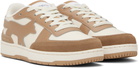 Maison Kitsuné Brown & Off-White Chiru Sneakers