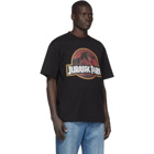 GCDS Black JP Graphic T-Shirt