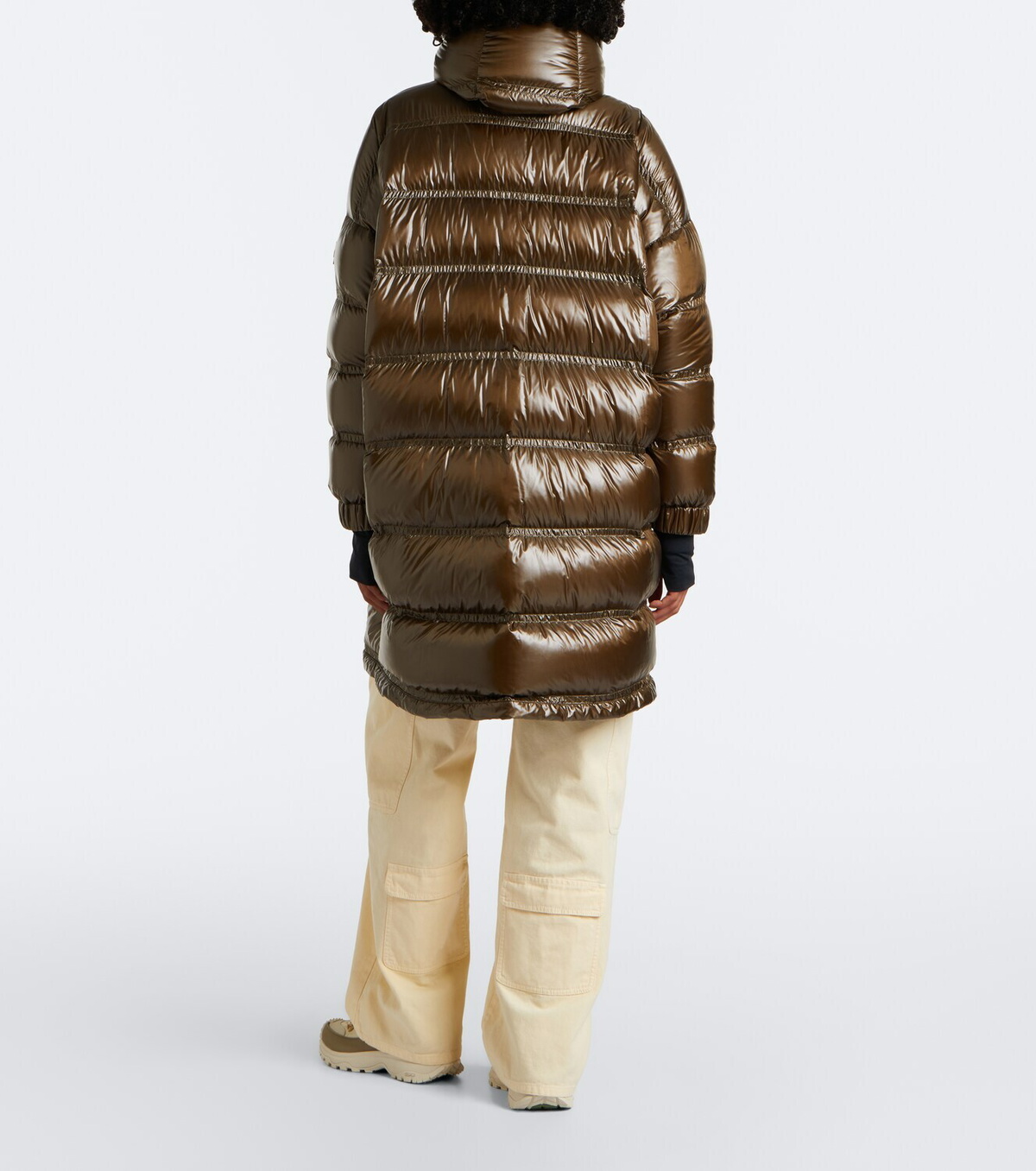 Moncler Grenoble Rochelairs hooded down coat