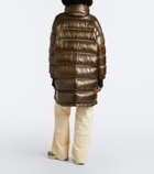 Moncler Grenoble Rochelairs hooded down coat