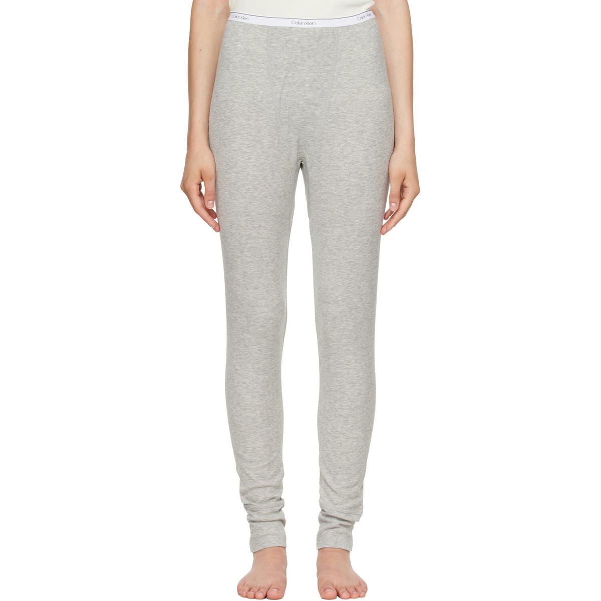 Calvin Klein Collection Gray Rosalie Leggings