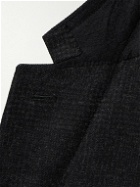 Kingsman - Checked Wool and Cashmere-Blend Blazer - Gray