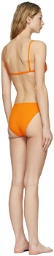 Nu Swim Orange Yes & High-Cut Bikini