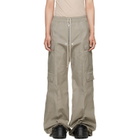 Rick Owens Taupe Tower Cargobelas Cargo Pants