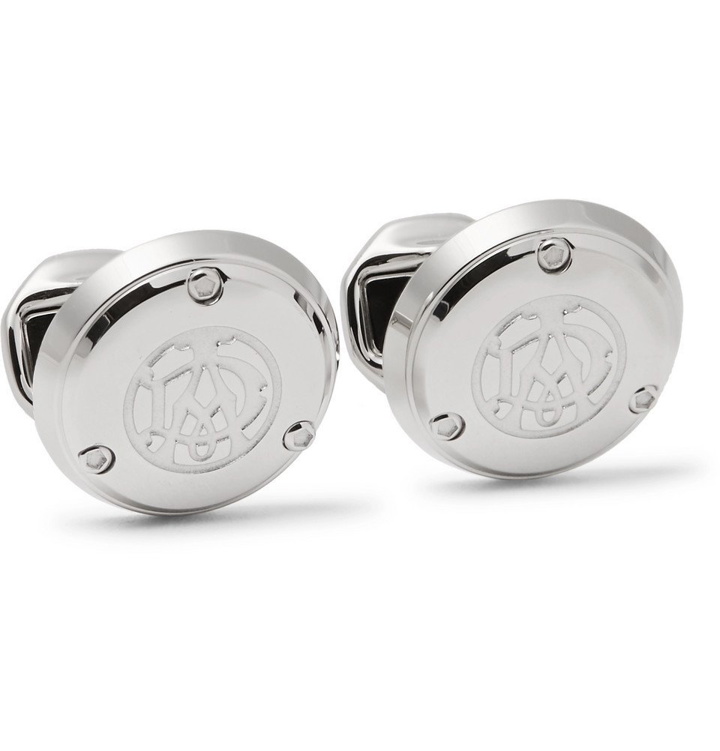 Photo: Dunhill - Rhodium-Plated Cufflinks - Men - Silver