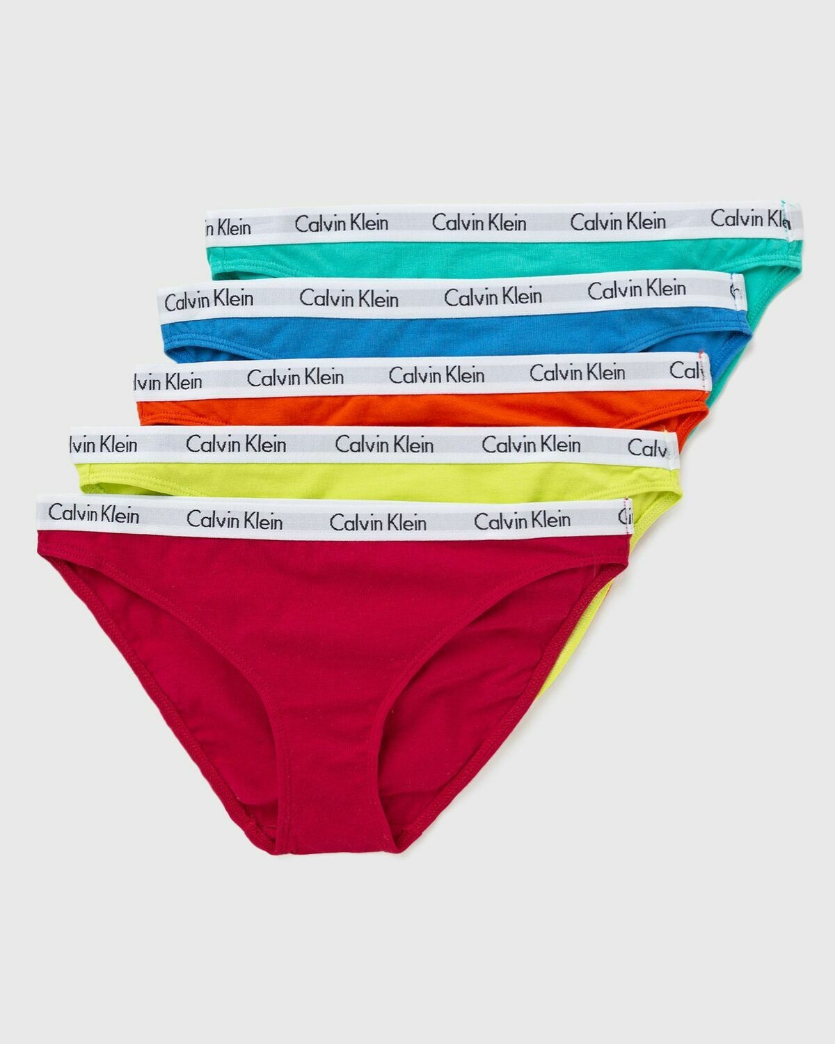 Calvin Klein Underwear THONG 3 PACK - Thong - black/red/maroon