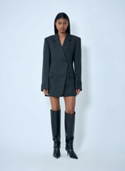 Alexander Wang Tailored Wool Blazer Dress