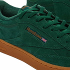 Reebok Men's Club C 85 Sneakers in Dark Green/Wild Brown/Rubber Gum