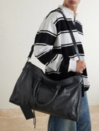 Balenciaga - Le City Travel Arena Textured-Leather Tote Bag