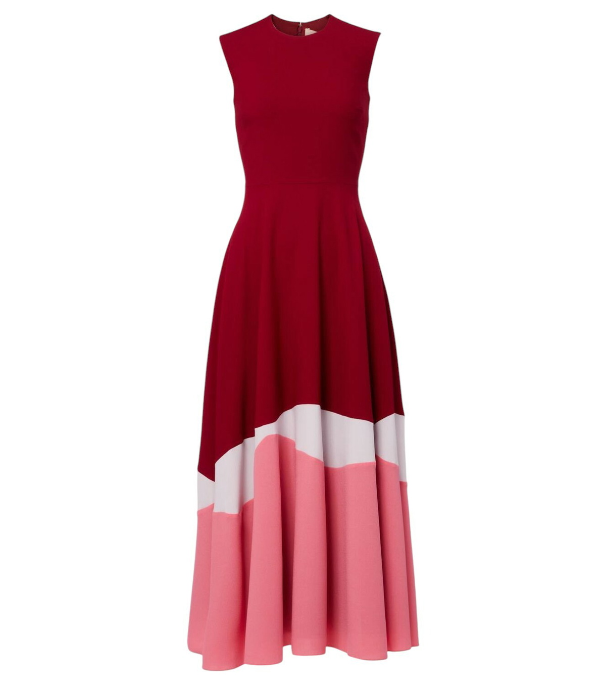 Roksanda Adriana Printed Satin Midi Dress Multicoloured 1