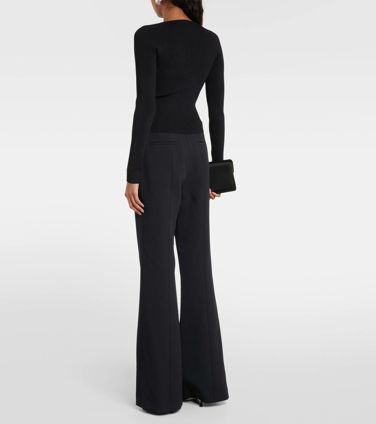 Simkhai Daphane lace-up sweater