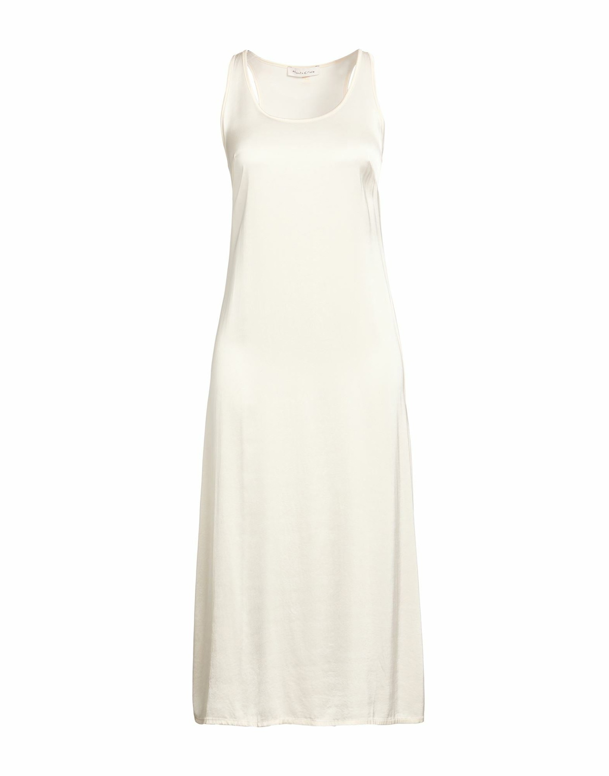 Manila Grace Womens Midi dress Ivory