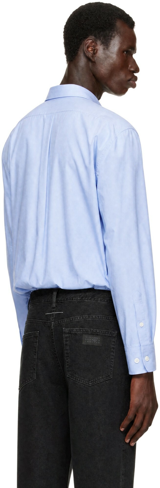 Givenchy Blue Classic Fit Button Down Shirt