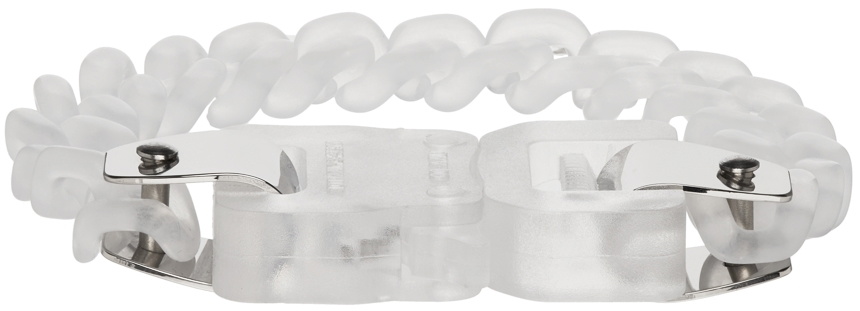 1017 ALYX 9SM Transparent Chain Link Buckle Bracelet 1017 ALYX 9SM
