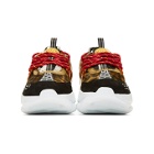 Versace Multicolor Animalier Chain Reaction Sneakers