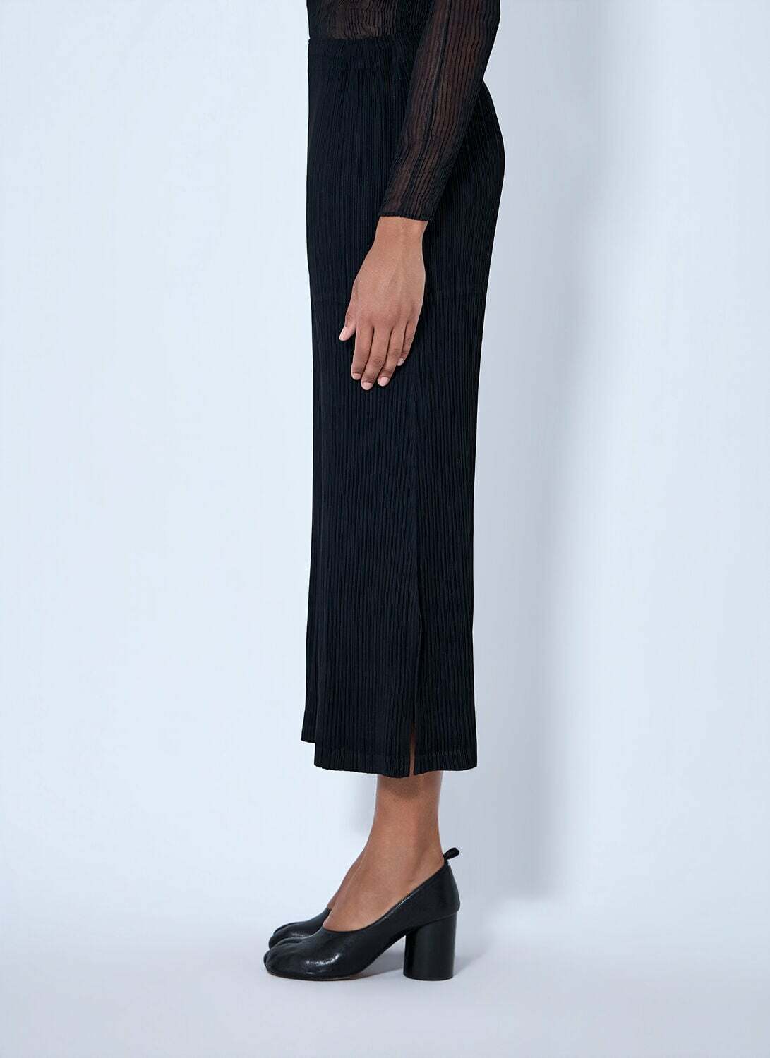 Issey Miyake Hatching Pleats Pants