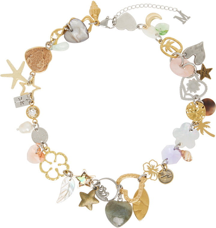 Photo: Marland Backus Multicolor Castaway Charm Necklace