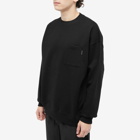 Daily Paper Men's Enjata Pocket Crew Sweater in Black