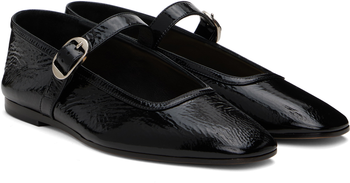 Le Monde Beryl Black Ballet Mary Jane Ballerina Flats Le Monde Beryl
