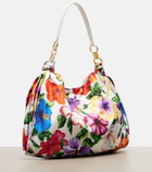 Dolce&Gabbana Medium floral satin tote bag